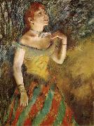 Edgar Degas New Singer Sweden oil painting artist